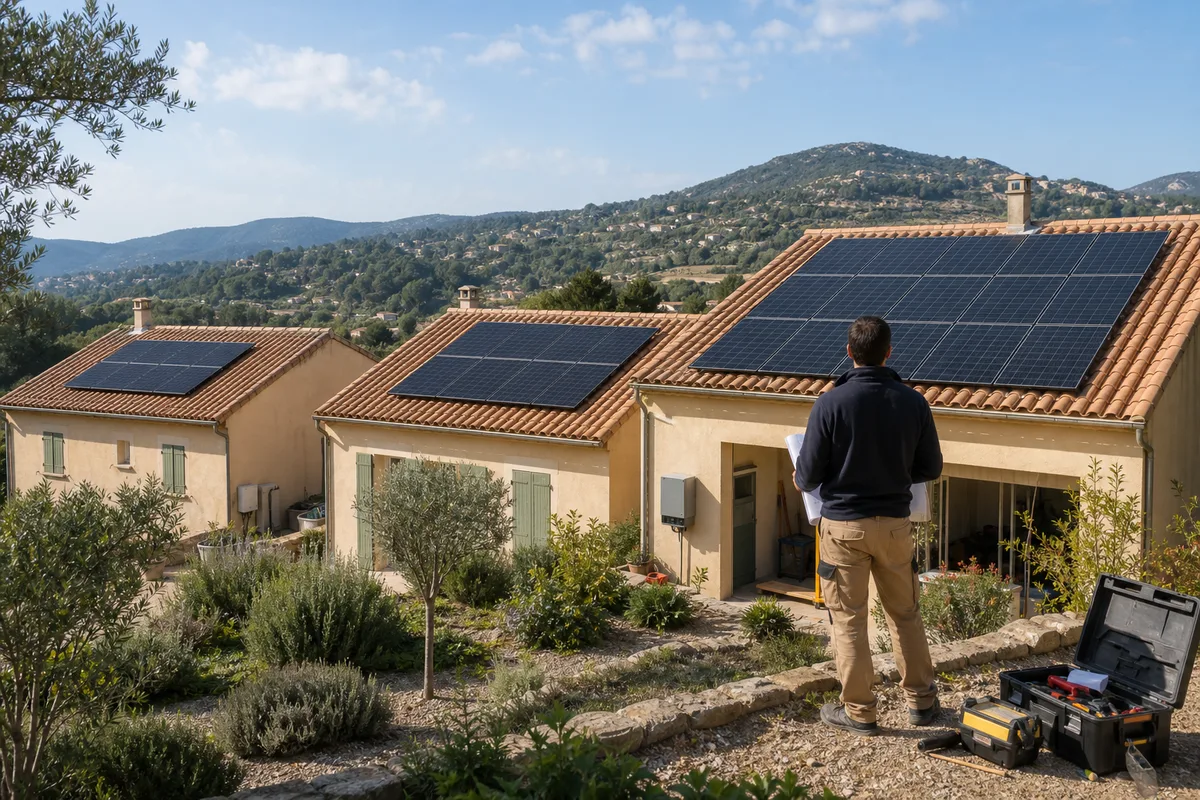 Prix installation solaire à Manosque : comparatif 3, 6 et 9 kWc en 2026 : illustration en situation