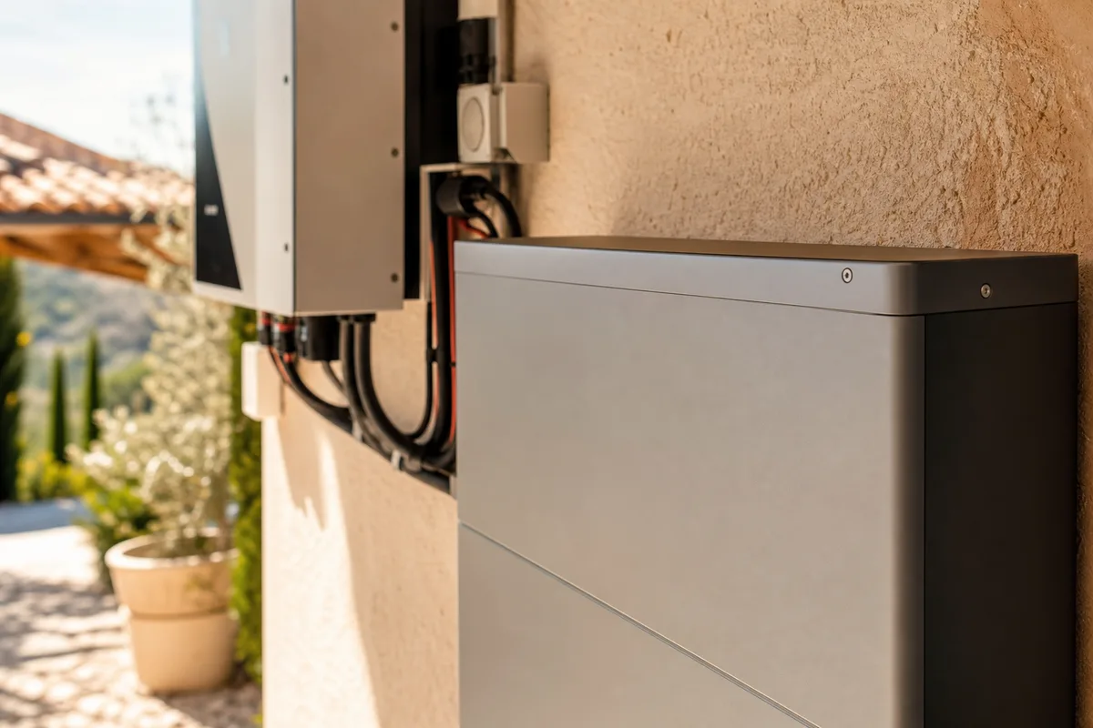 Batterie et autoconsommation à Manosque : détail technique du matériel