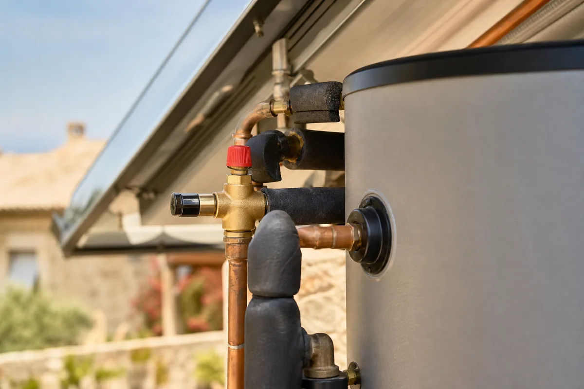 Chauffe-eau solaire à Manosque : détail technique du matériel