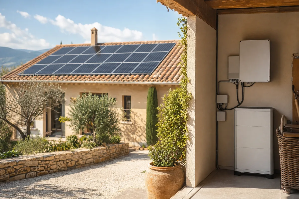 Batterie de stockage à Manosque : rentable avec l'ensoleillement de Provence ?