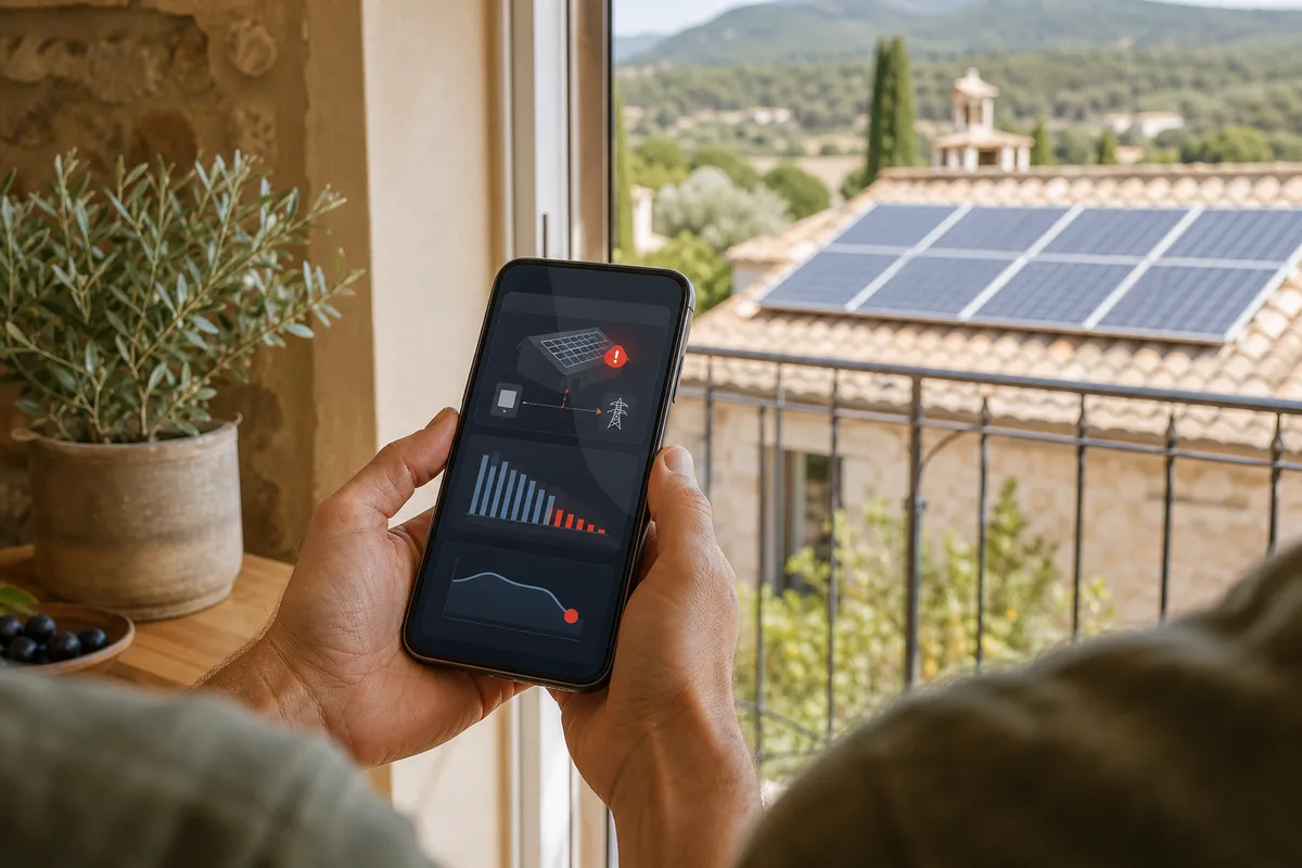 Monitoring de production à Manosque : détecter une panne depuis son application