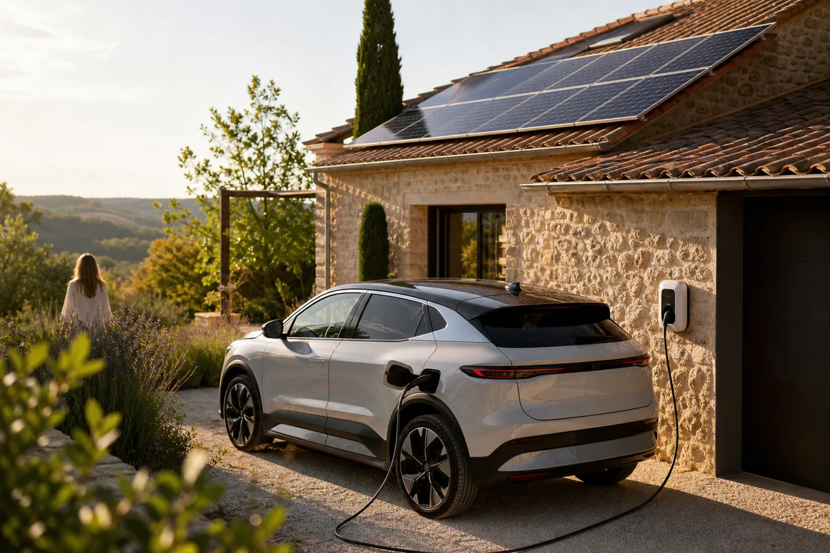 Recharge voiture électrique à Manosque : brancher sa borne sur le solaire