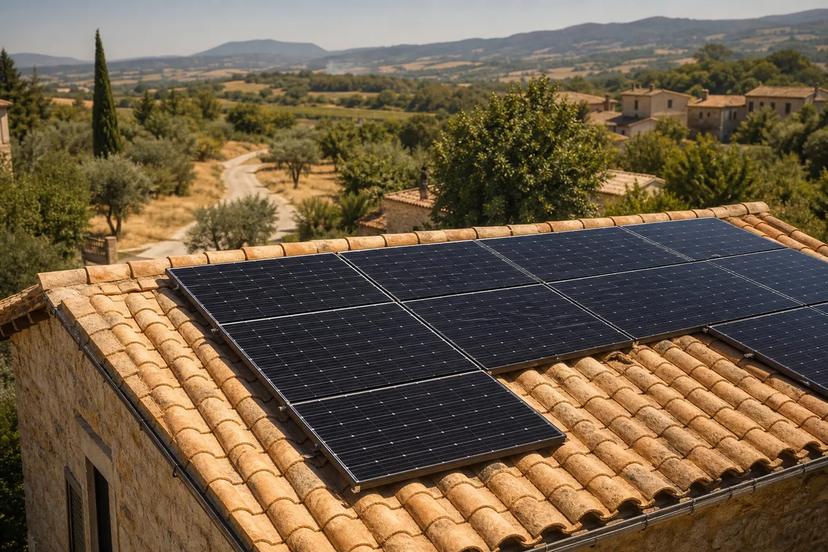 Rendement panneau solaire à Manosque : chaleur d'été et pertes réelles en Provence