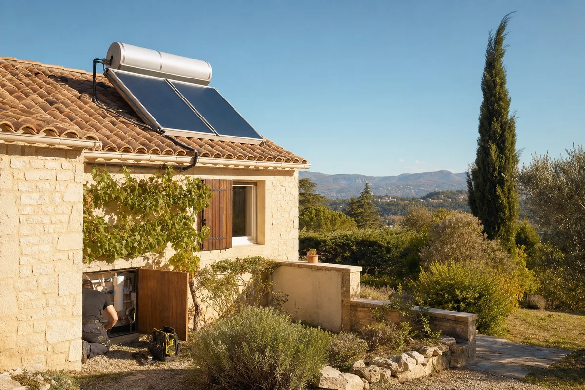 Chauffe-eau solaire à Manosque