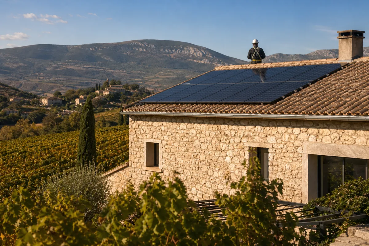 Panneau solaire Pierrevert (04860) : installation photovoltaïque