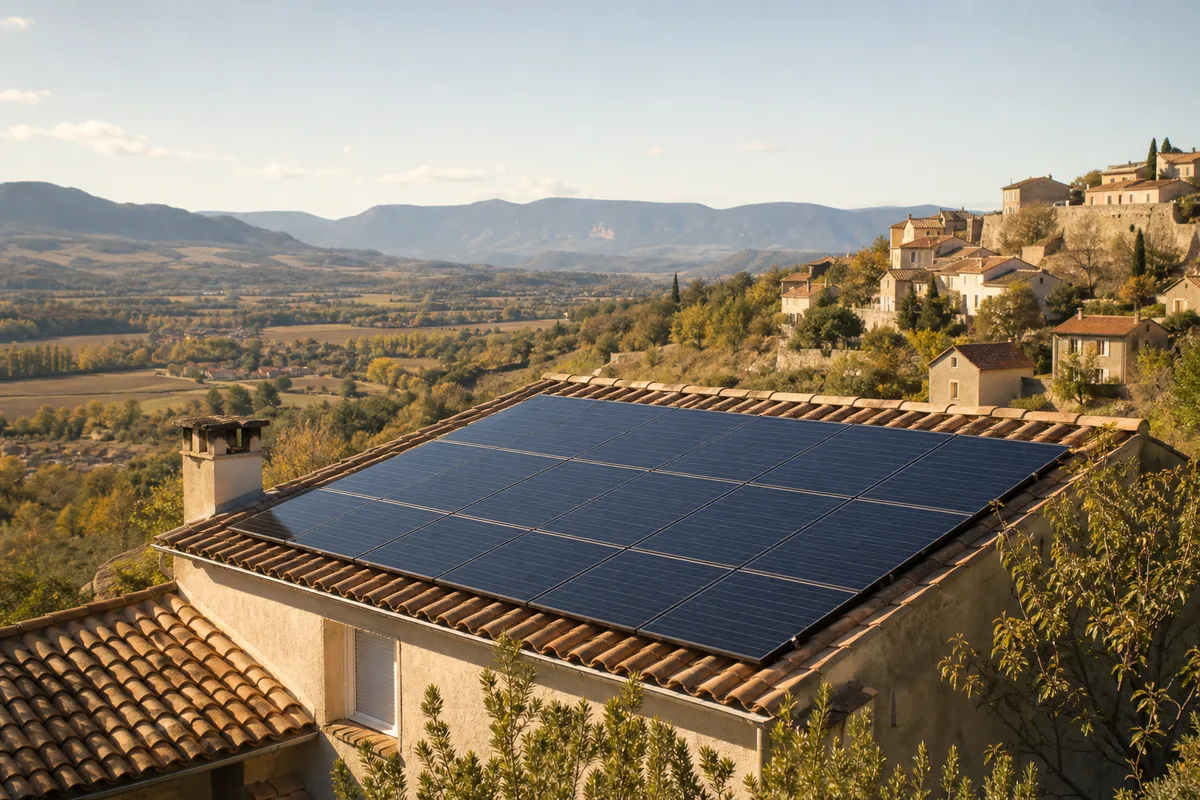 Panneau solaire Villeneuve (04180) : installation photovoltaïque